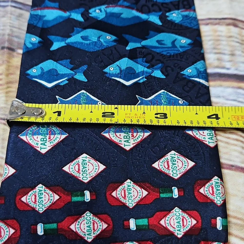 Tabasco Fish Neck Tie‎ Necktie 4